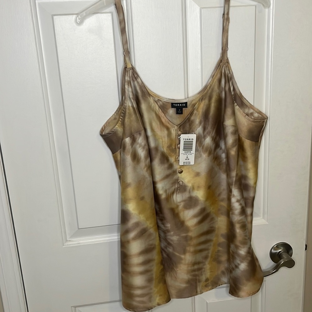Torrid size 2 tye dye tank top BNWT